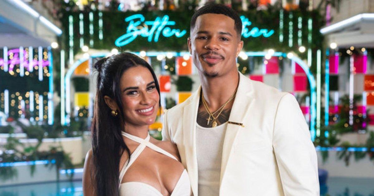 Yulissa Escobar and Ace Greene on 'Love Island USA' Season 7.
