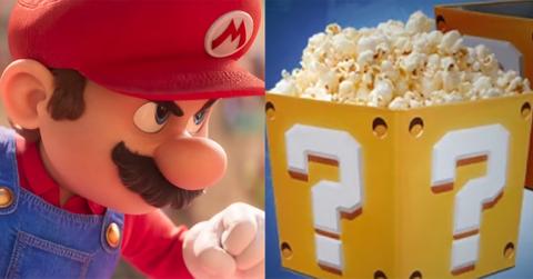 'The Super Mario Bros. Movie' is getting ane exclusive popcorn bucket