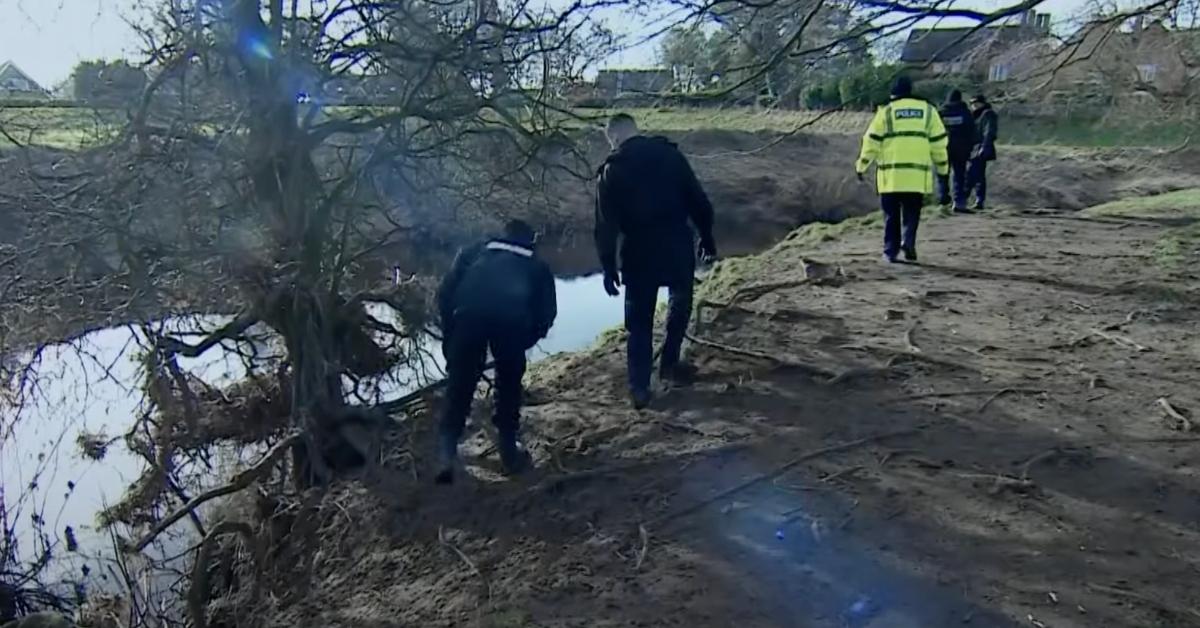 Authorities search the area where Nicola Bulley was last seen