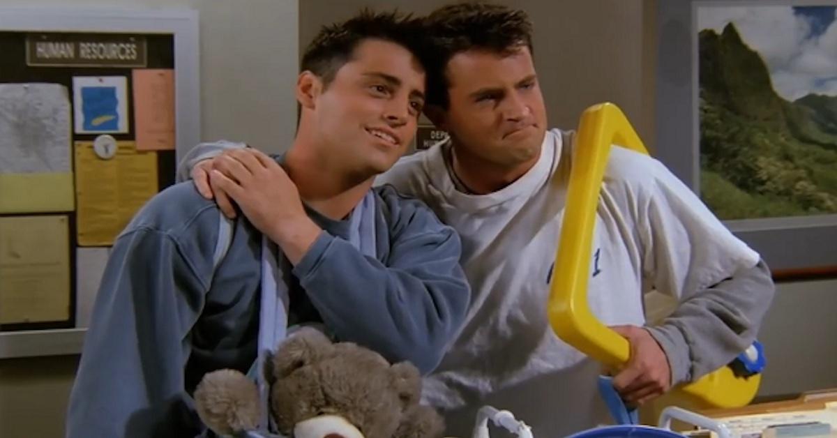 Chandler Bing and Joey Tribbiani in ‘Friends’