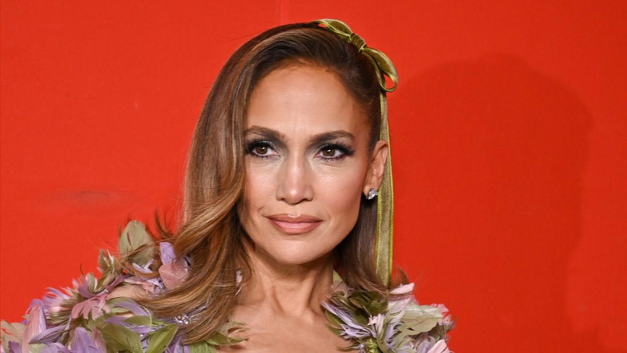 Jennifer Lopez attends the Elie Saab Haute Couture Spring/Summer 2024 show as part of Paris Fashion Week on Jan. 24, 2024