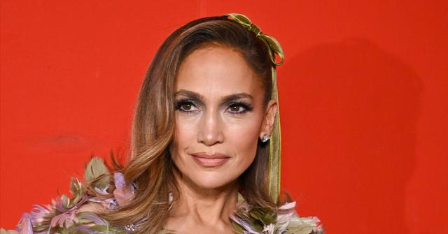 Jennifer Lopez attends the Elie Saab Haute Couture Spring/Summer 2024 show as part of Paris Fashion Week on Jan. 24, 2024