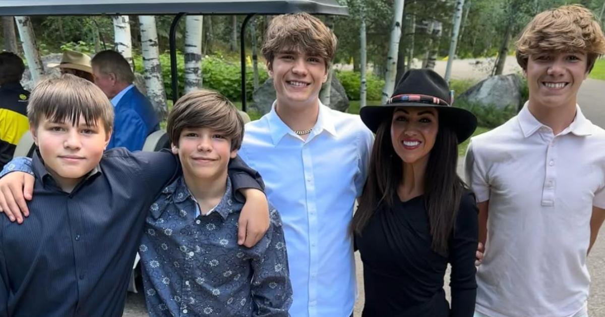 Lauren Boebert and her four sons