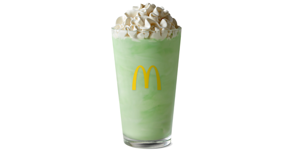 mcdonald's original shamrock shake