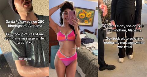 Spa Customer Accuses Employee of Taking Pictures During Massage