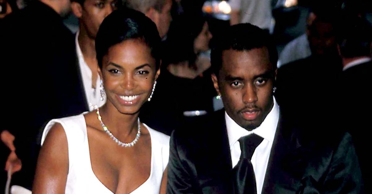 (l-r): Kim Porter and Diddy