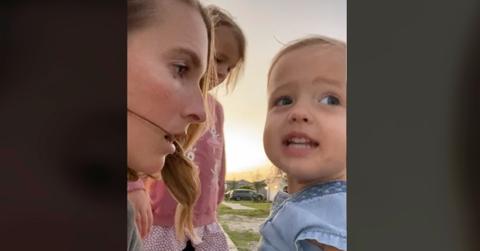 Jordan and Cosette in "I Just a Baby" video