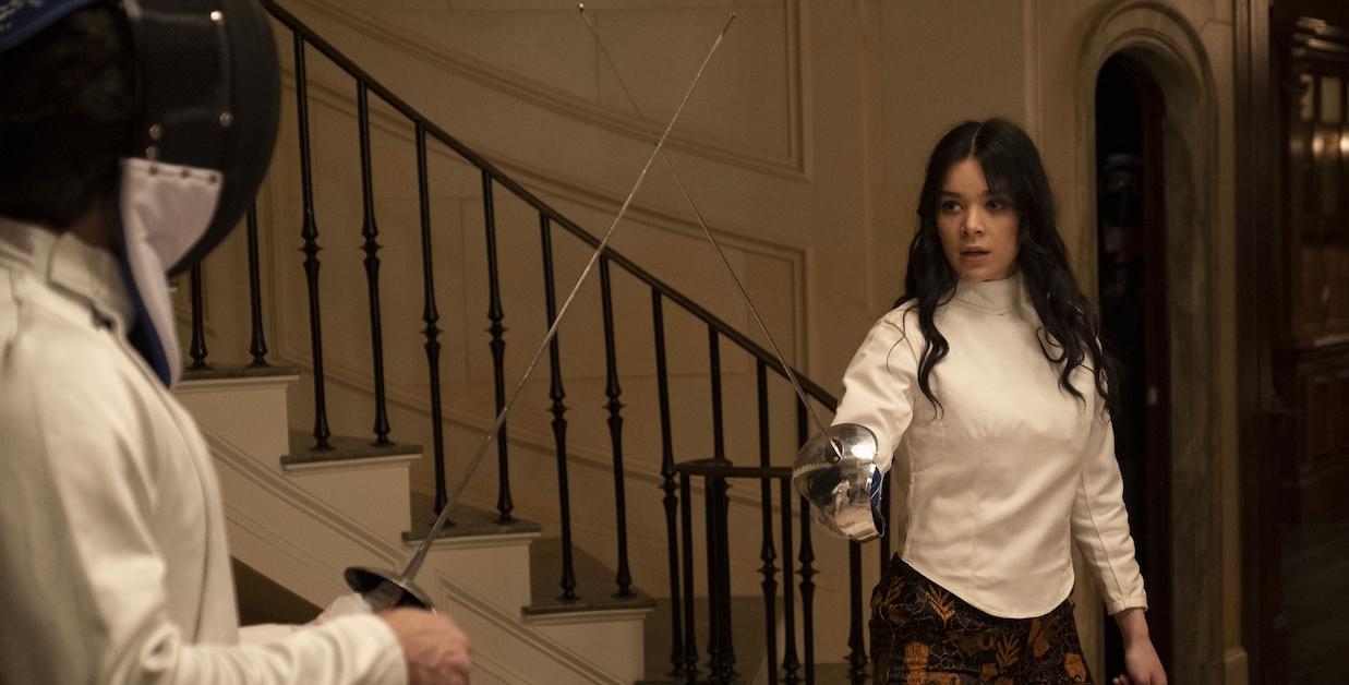 Kate Bishop fencing in 'Hawkeye'