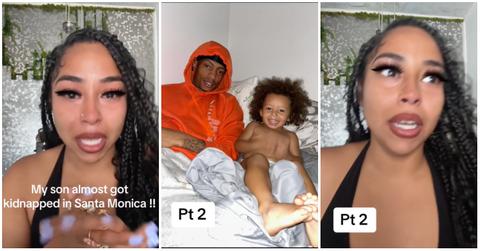 A woman's son almost kidnapped