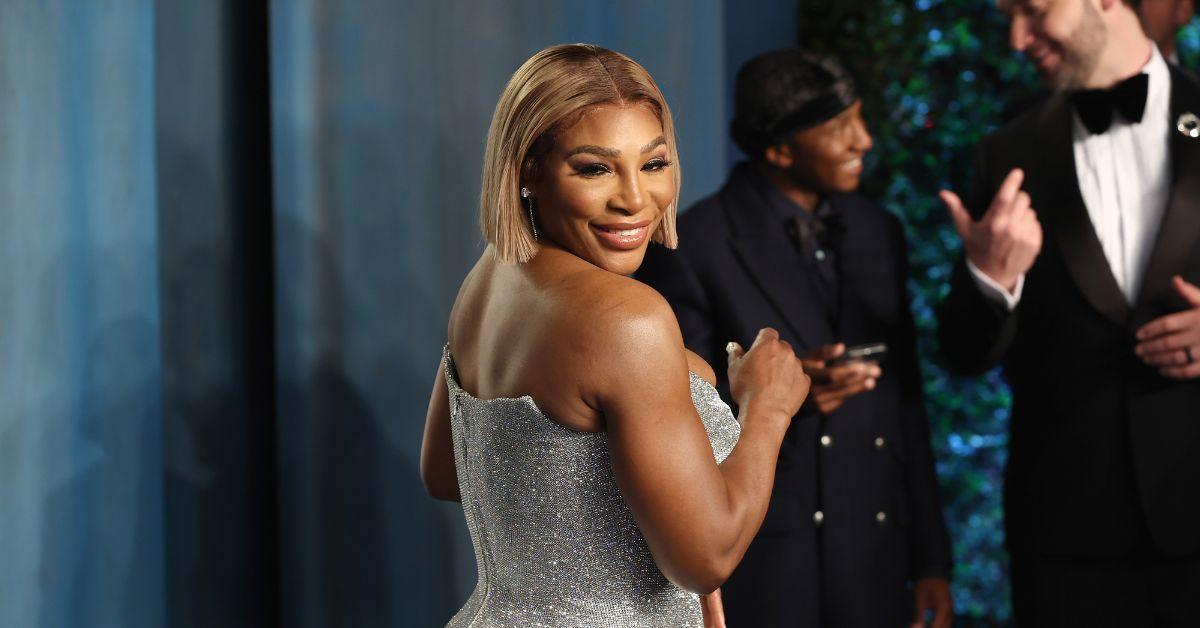 Serena Williams at the Vanity Fair Oscars Party in 2022.