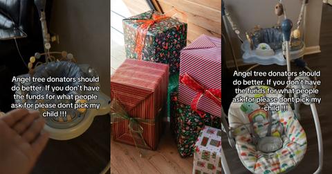 “Ungrateful” Mom Complains About Angel Tree Gifts