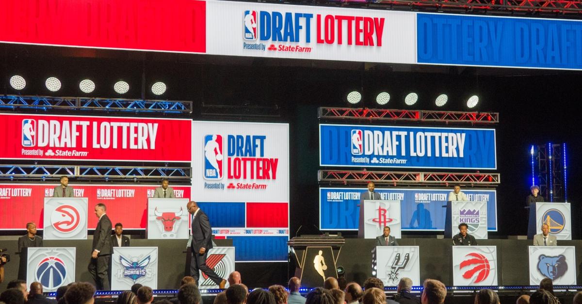 2024 NBA Draft Lottery stage