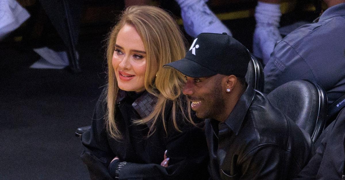 Adele and her fiancé Rich Paul