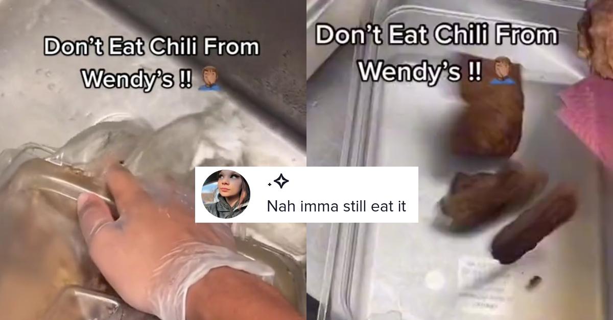 Wendy's Chili – Can't Stay Out of the Kitchen