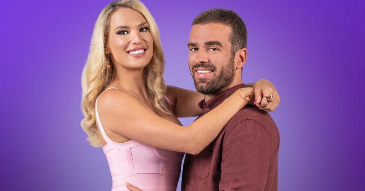 Vanja and Božo pose  for '90 Day Fiancé: Before the 90 Days' Season 7 promo photo