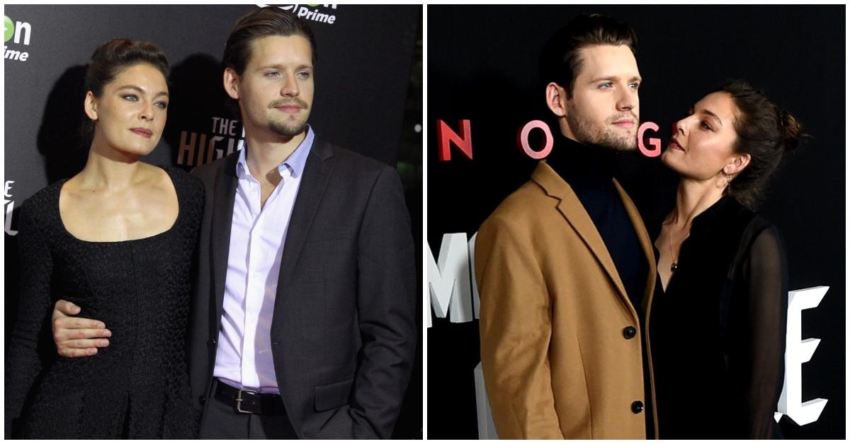 (L-R): Luke Kleintank and Alexa Davalos in November 2015 and December 2016