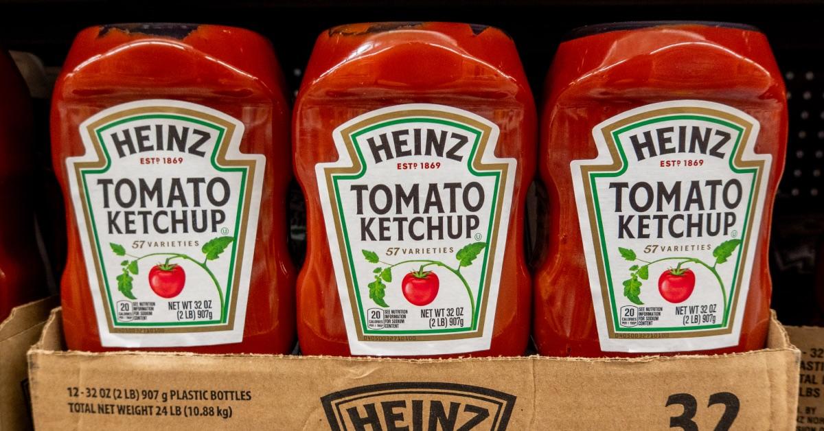 https://media.distractify.com/brand-img/LcbicOXTG/0x0/three-bottles-of-heinz-ketchup-on-grocery-store-shelf-1698240222377.jpeg