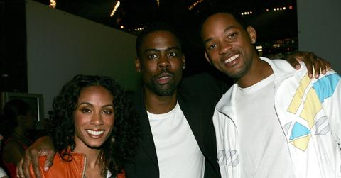 (L-R) Jada Pinkett-Smith, Chris Rock, and Will Smith