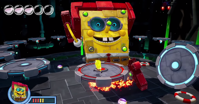 spongebob video game