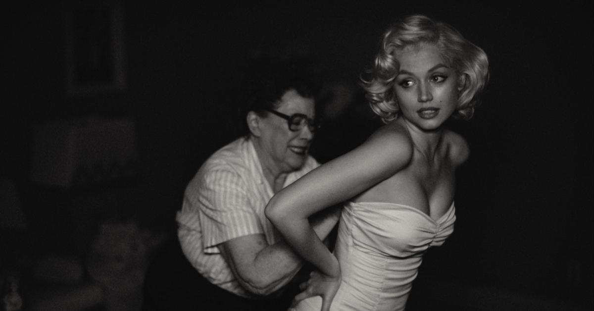 Ana de Armas as Marilyn Monroe in ' Blonde '