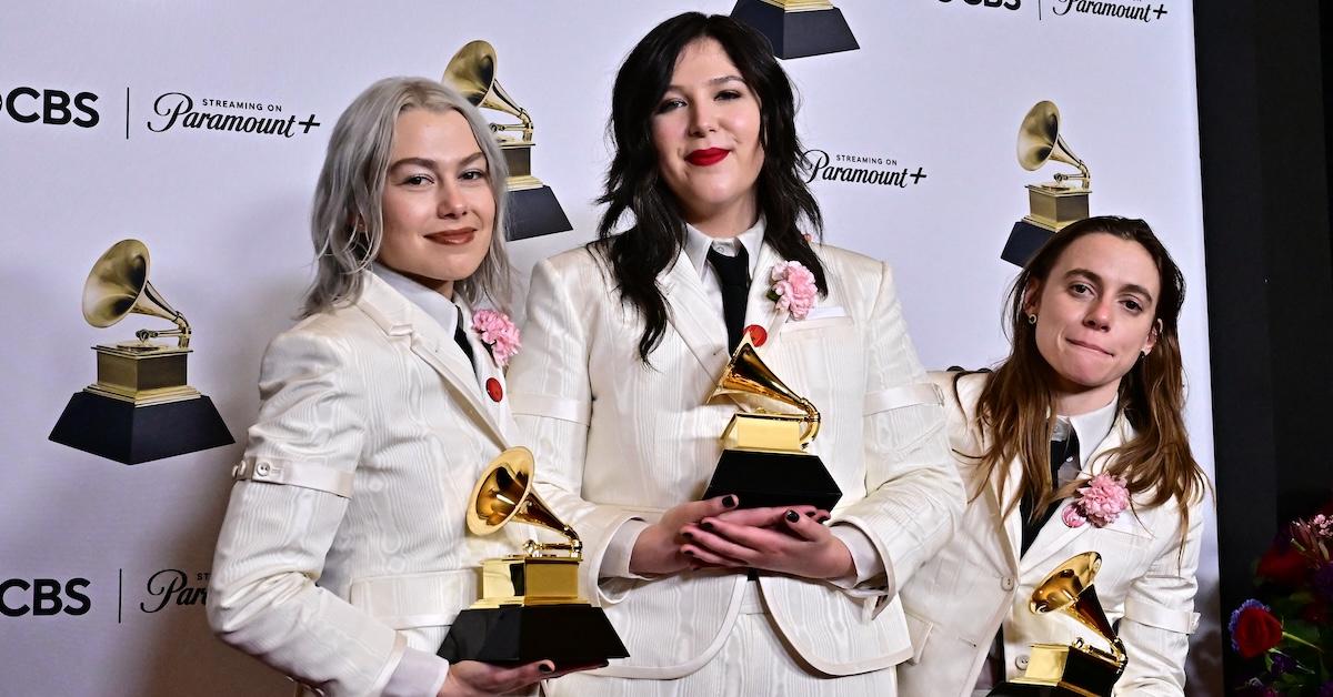 Boygenius at the 2024 Grammys