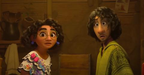 Mirabel and Bruno in 'Encanto'