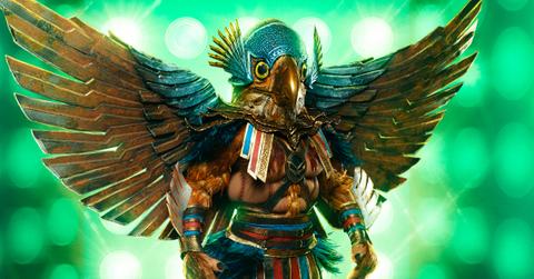 Hawk from Season 10 of 'The Masked Singer.'
