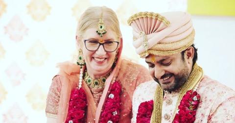 (l-r): Jenny and Sumit from '90 Day Fiance'