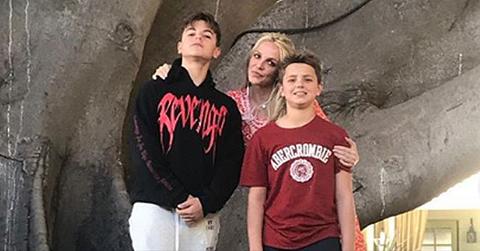 britney spears sons