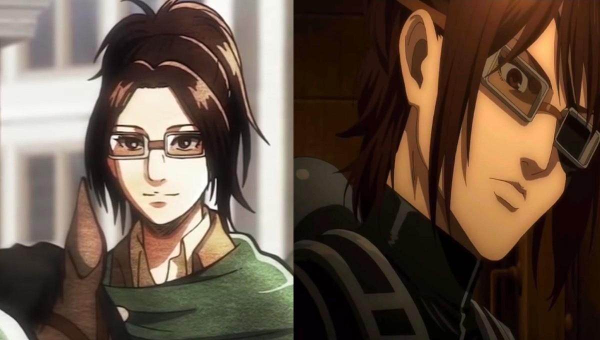 AOT CHARACTERS, season 1 vs season 4 animation