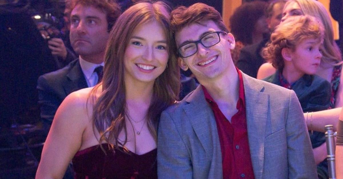 Tess McCracken and Olympian Stephen Nedoroscik 