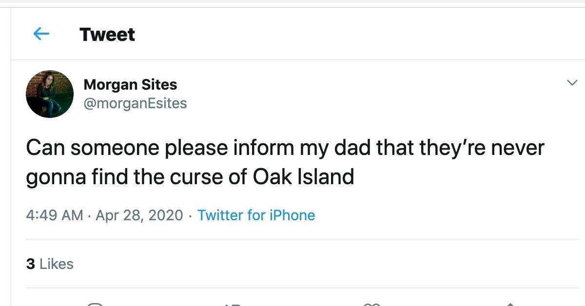 matty blake oak island explainer