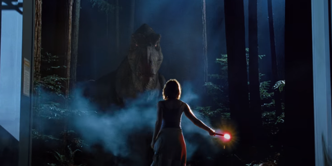 jurassic world claire t rex