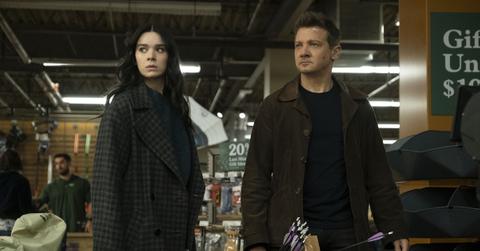 Kate and Clint in 'Hawkeye'