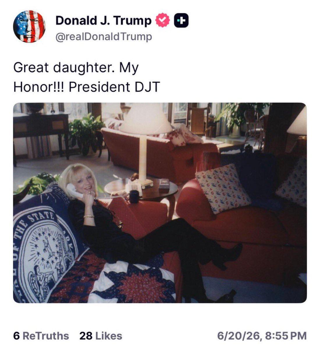 trump father's day post