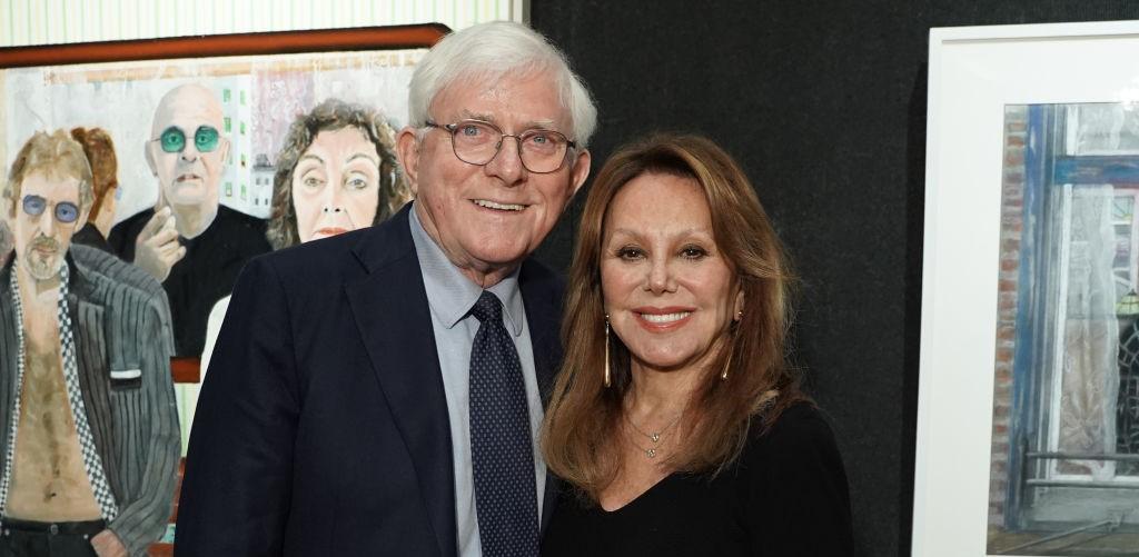 Phil Donahue and Marlo Thomas