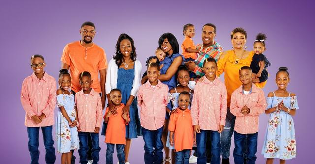 A promotional shot for the TLC show Doubling Down With The Derricos.