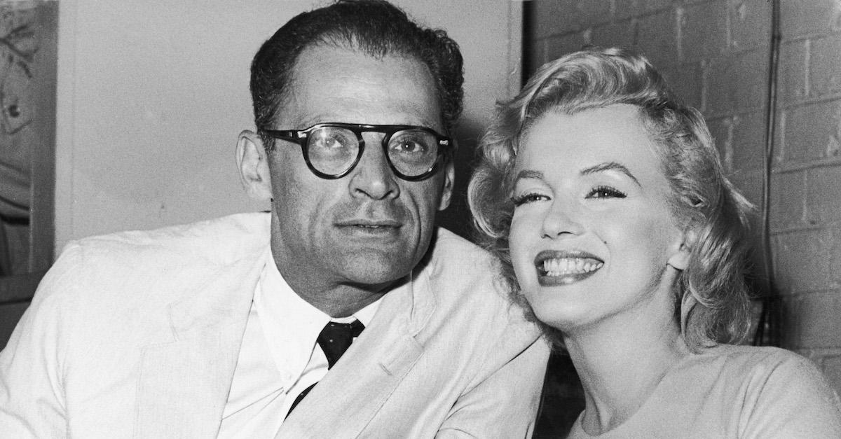 Arthur Miller and Marilyn Monroe