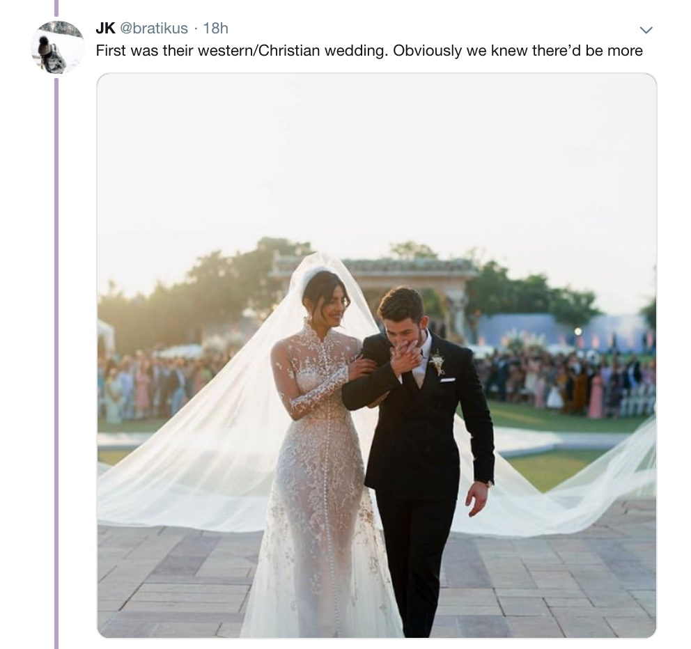 Priyanka Chopra's 75-Foot Long Veil Gave Twitter Every Sort Of Feel