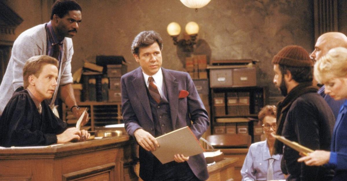 John Larroquette in the original Night Court