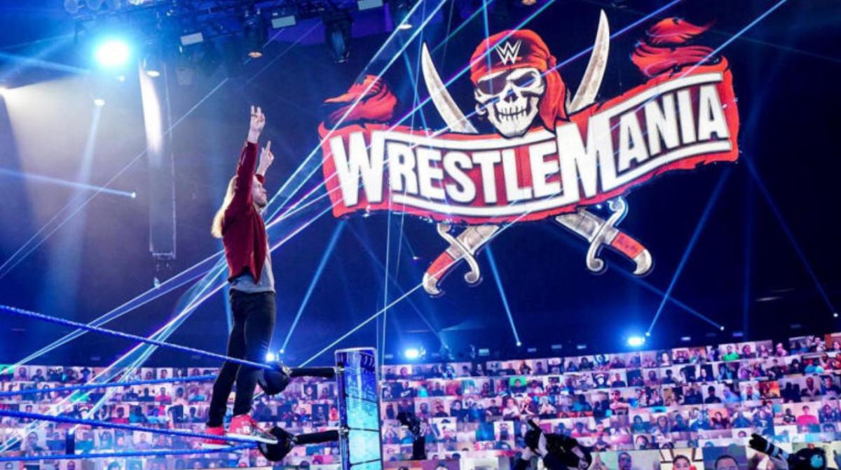 摔跤手边发信号前他将出现在Wrestlemania 37。