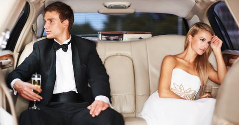 Young couple not getting along.