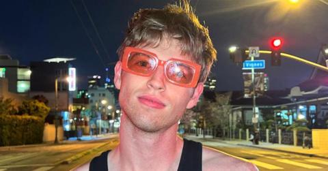 Jackon Pace rocks orange shades