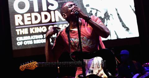 Otis Redding III singing on stage