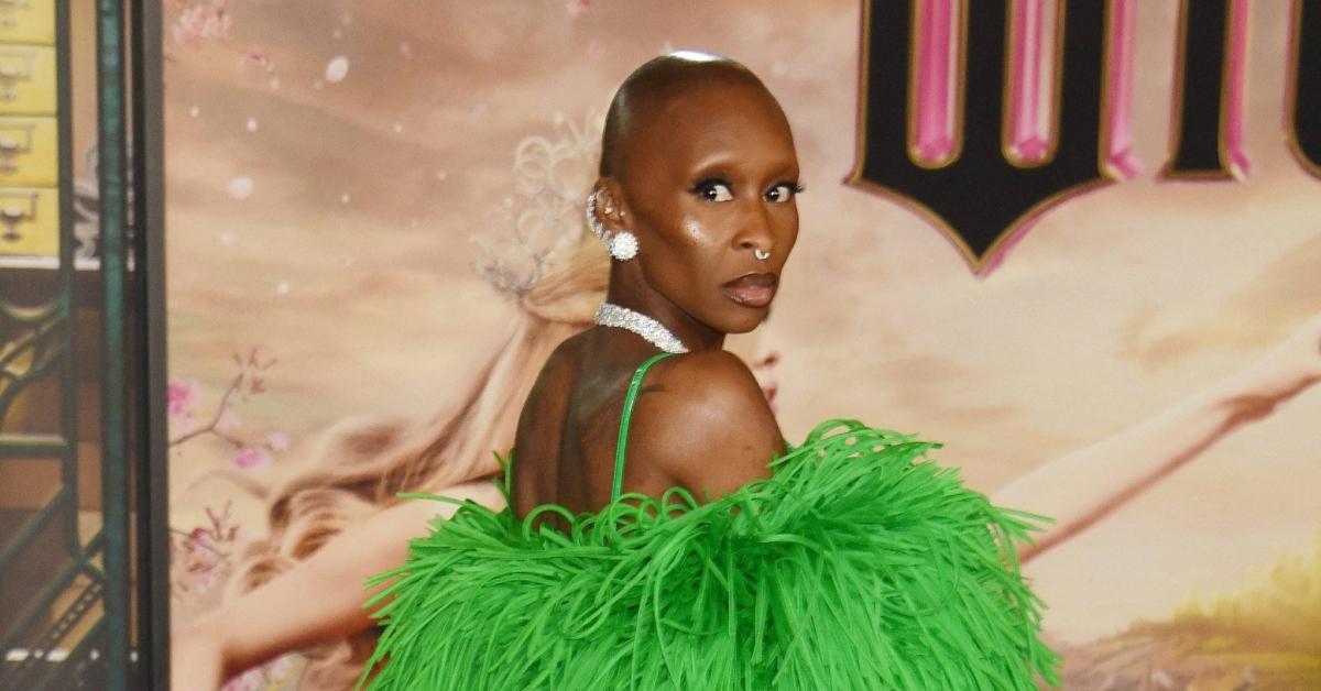 Cynthia Erivo at the 'Wicked' movie premiere.