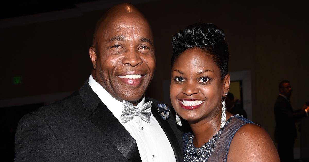 Renard Spivey and his wife, Patricia, attending an event in 2014.