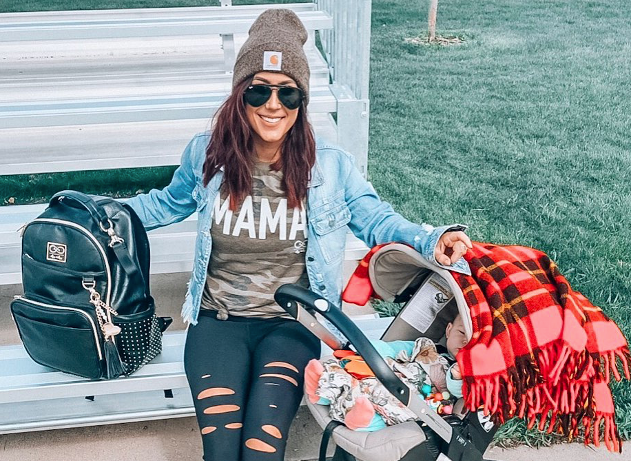 chelsea houska diaper bag collection