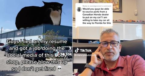 clancys auto body tiktok