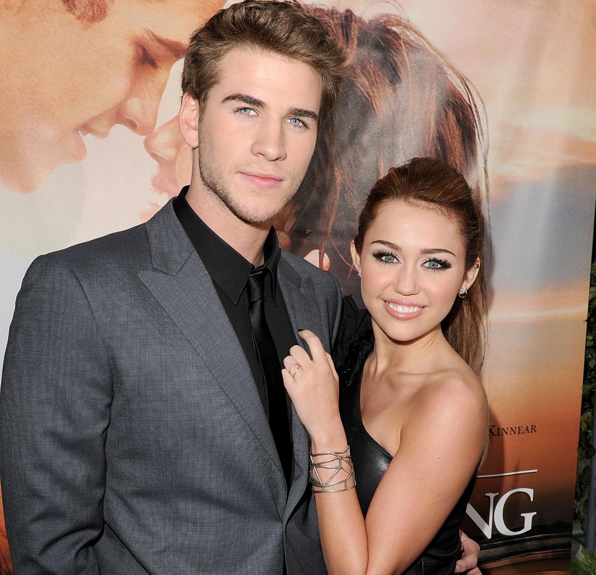 Miley Cyrus i Liam Hemsworth na premijeri The Last Song 2010