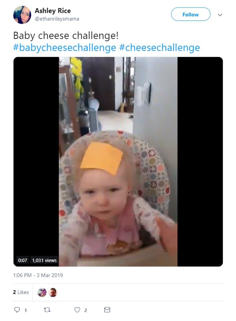 baby cheese challenge